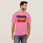 Khmer Kampuchea Krom Vlag T-shirt (Voorkant volledig)