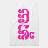 Khmer Moeder - Mteay / ម្ តា យ - Cambodjaanse taal Theedoek (Verticaal)