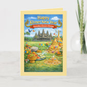  Khmer New Year Celebration-Sousdey Chnam Thmey Kaart (Voorkant)