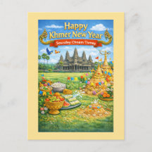 Khmer Nieuwjaar-viering-Sousdey Chnam Thmey