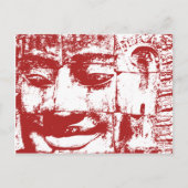 Khmer Stone Face ... Bayon Temple, Cambodja Briefkaart (Voorkant)