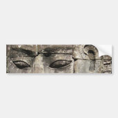 Khmer Stone Face ... Bayon Temple, Cambodja Bumpersticker (Voorkant)