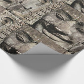 Khmer Stone Face ... Bayon Temple, Cambodja Cadeaupapier (Hoek)
