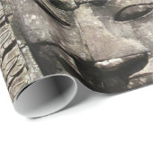 Khmer Stone Face ... Bayon Temple, Cambodja Cadeaupapier (Rol Hoek)
