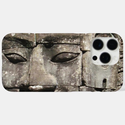 Khmer Stone Face ... Bayon Temple, Cambodja Case-Mate iPhone Case (Achterkant (horizontaal))