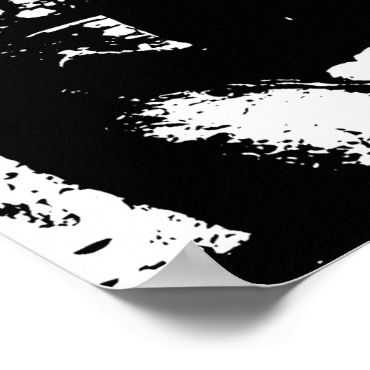 Khmer Stone Face ... Bayon Temple, Cambodja Poster (Hoek)