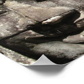 Khmer Stone Face ... Bayon Temple, Cambodja Poster (Hoek)