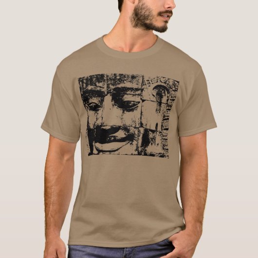 Khmer Stone Face ... Bayon Temple, Cambodja T-shirt (Voorkant)