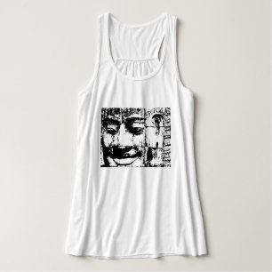 Khmer Stone Face ... Bayon Temple, Cambodja Tanktop