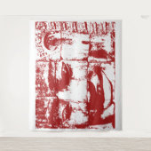 Khmer Stone Face ... Bayon Temple, Cambodja Tapest Wandkleed (Voorkant)