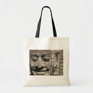 Khmer Stone Face ... Bayon Temple, Cambodja Tote Bag