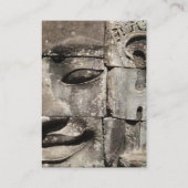 Khmer Stone Face ... Bayon Temple, Cambodja Visitekaartje (Achterkant)
