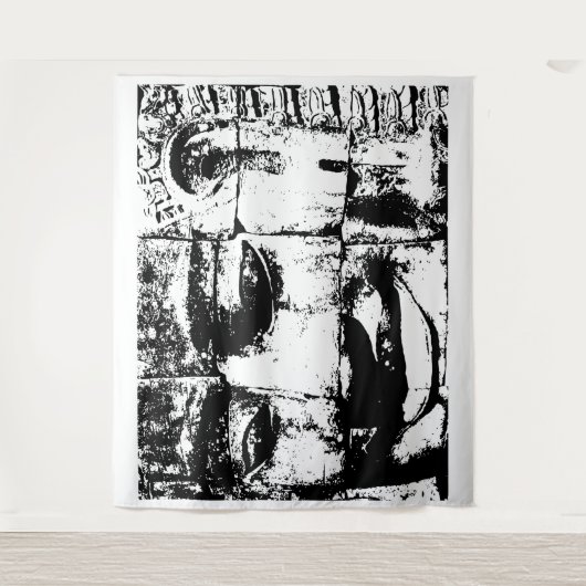 Khmer Stone Face ... Bayon Temple, Cambodja Wandkleed (Voorkant)