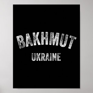 Khmut Oekraïne Oekraïense Vlag Oekraïne Reis Souve Poster