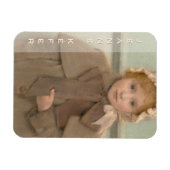 Khnopff Jeanne Kefer CC0550 Fridge Art Collectie Magneet (Horizontaal)