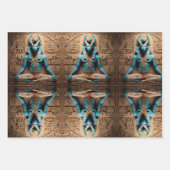 Khnum, de oude Egyptische god van de schepping Inpakpapier Vel (Voorkant)