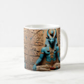 Khnum de oude Egyptische god van de schepping  Koffiemok (Voorkant rechts)