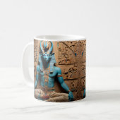 Khnum de oude Egyptische god van de schepping  Koffiemok (Voorkant links)