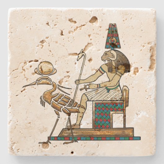 Khnum Stenen Onderzetter (Voorkant)