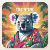 khoala kartonnen onderzetters (Voorkant)