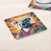 khoala kartonnen onderzetters (Gebogen)