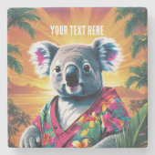 khoala stenen onderzetter (Voorkant)