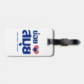 Khoi Huk (I Heart / Love) Koh Samui ❤ Thailand Bagagelabel (Achterkant horizontaal)