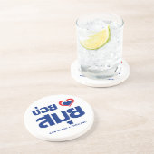 Khoi Huk (I Heart / Love) Koh Samui ❤ Thailand Zandsteen Onderzetter (Zijkant)