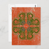 Khokhloma Exotique Briefkaart (Voorkant / Achterkant)