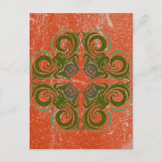 Khokhloma Exotique Briefkaart (Voorkant)