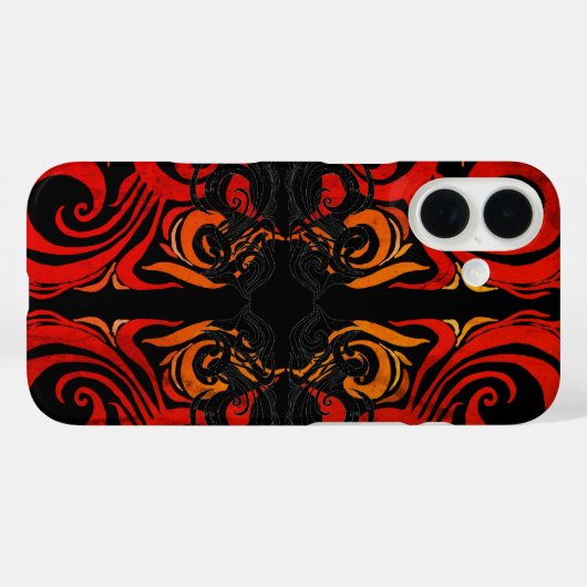 Khokhloma Exotique Case-Mate iPhone Case (Achterkant (horizontaal))