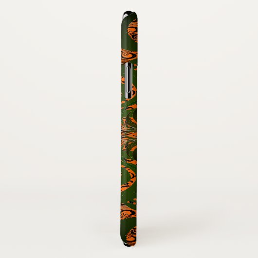 Khokhloma Exotique iPhone Case (Achterkant / rechts)