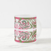 Khokhloma Exotique Matglas Koffiemok (Voorkant rechts)