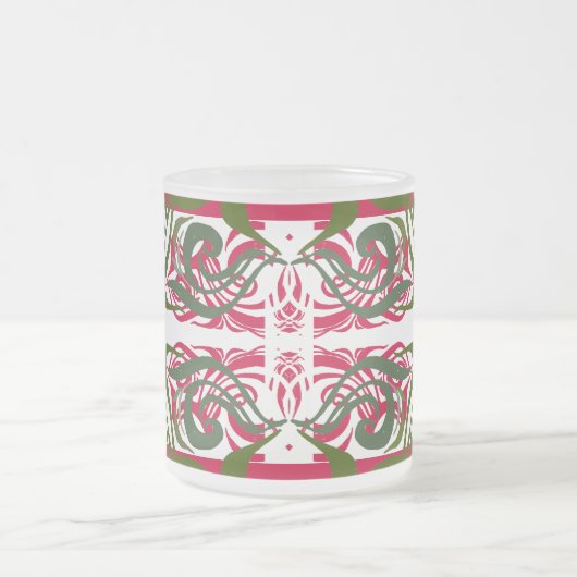 Khokhloma Exotique Matglas Koffiemok (Center)