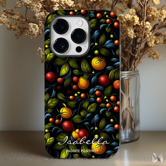 Khokhloma Floral Telefoonhoesje met Moderne Twist Case-Mate iPhone Case