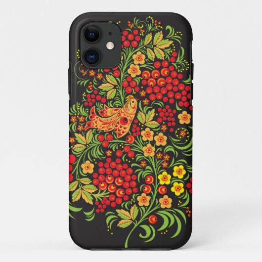 khokhloma iphone 5/5S hoesje (Achterkant)