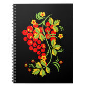 Khokhloma-patroon Notitieboek (Voorkant)