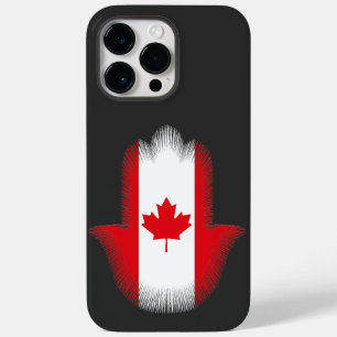KHOMSSA Met Canadese vlag Case-Mate iPhone 14 Pro Max Hoesje