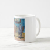 Khonsu en Re leiden de paarden van de koning. Koffiemok (Voorkant rechts)