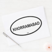KHORRAMABAD OVALE STICKER (Envelop)