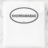 KHORRAMABAD OVALE STICKER (Tas)