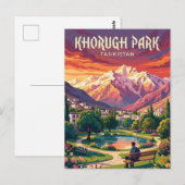 Khorugh Park Tadzjikistan Briefkaart (Voorkant / Achterkant)