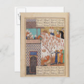 Khosro voor Shirin's Palace Briefkaart (Voorkant / Achterkant)
