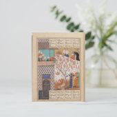 Khosro voor Shirin's Palace Briefkaart (Staand voorkant)