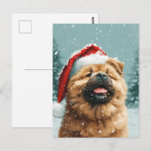 Khow met kerst briefkaart (Voorkant / Achterkant)