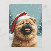 Khow met kerst briefkaart (Voorkant)