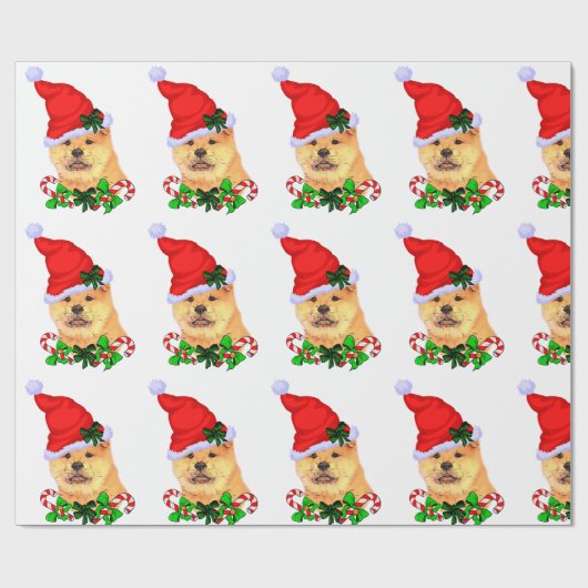 Khow met kerst cadeaupapier (Vlak)