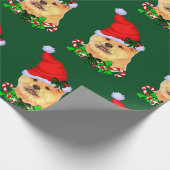 Khow met kerst cadeaupapier (Hoek)