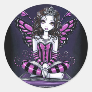 "Khristyn" Roze Prinses Fairy Art Stickers