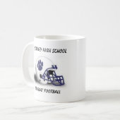 KHS Bearcat Football Helmet Coffee Mok (Voorkant links)